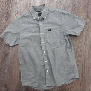 RVCA boys button down shirt M